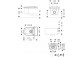 Washbasin Hansgrohe Xuniva S drop in 40x40 cm, without tap hole, z overflow, SmartClean - white