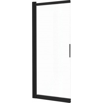 Shower enclosure Deante Prozma walk-in 80x195 cm - glass transparent, profil brushed steel