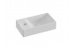Washbasin mini Ravak Veda 40x22 cm, rectangular vanity - white