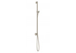 Shower rail Hansgrohe Unica Pulsify, 90cm, z suwakiem i wężem, chrome