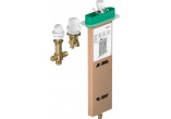 Mixer 3-hole Axor Citterio C single lever on the rim of the tub, sBox - brushed nickel