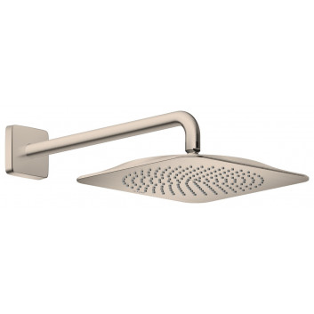 Shower mixer Axor Citterio C with mixer do 2 odbiorników, concealed, szlif square - brushed nickel