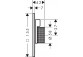 Shower mixer Axor Citterio C with mixer do 2 odbiorników, concealed, szlif square - brushed nickel
