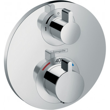PYTAJ O RABAT ! Mixer thermostatic Hansgrohe Ecostat S, concealed with valve odcinającym, external part 1-odbiornik