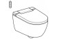 Bowl WC z funkcją higieny intymnej Geberit AquaClean Sela, hanging, white/chrome