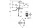 Washbasin faucet Grohe Lineare 3 hole DN15, chrome - sanitbuy.pl