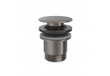 Drain umywalkowy Tres, click-clack, 63mm, 24-K gold matowe