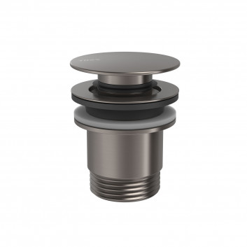 Drain umywalkowy Tres, click-clack, 63mm, 24-K gold matowe