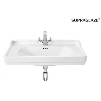 Countertop washbasin Roca Carmen, 60x45cm, 1 otwór pod baterię, white