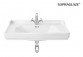 Countertop washbasin Roca Carmen, 60x45cm, 1 otwór pod baterię, white