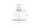 Overhead shower Grohe Rainshower Smartactive 310, arm ceiling 142mm, 2 strumienie, cool sunrise