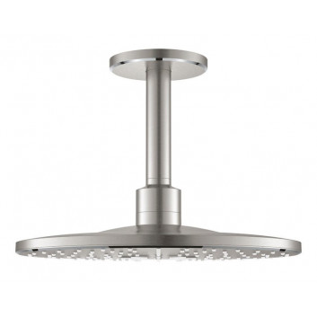 Overhead shower Grohe Rainshower Smartactive 310, arm ceiling 142mm, 2 strumienie, cool sunrise