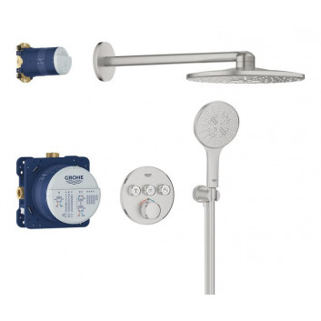 Shower set Grohe Grohterm SmartControl Rainshower 310 SmartActive Cube, chrome