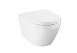 Wall-hung wc Grohe Euro Ceramic, 54x37cm, bezkołnierzowa with soft-close WC seat - alpine white