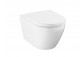 Wall-hung wc Grohe Euro Ceramic, 54x37cm, bezkołnierzowa with soft-close WC seat - alpine white