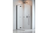 Side panel S1 70 Radaway Nes KDJ II, przejrzysta, 700x2000mm, profil chrome