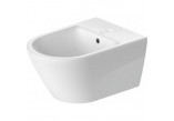 Wall hung bidet Duravit D-Neo, 54x37cm, fixing Durafix - white półmatowa