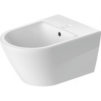 Wall hung bidet Duravit D-Neo, 54x37cm, fixing Durafix - white półmatowa