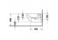 Wall hung bidet Duravit D-Neo, 54x37cm, fixing Durafix - white półmatowa