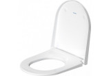 Toilet seat Duravit D-Neo, with soft closing, hinges stalowe - white półmatowa