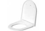 Toilet seat Duravit D-Neo, with soft closing, hinges stalowe - white półmatowa