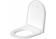 Toilet seat Duravit D-Neo, with soft closing, hinges stalowe - white półmatowa