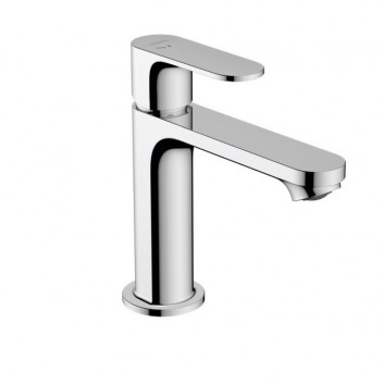Hansgrohe Rebris S washbasin faucet 110 CoolStart, without waste, chrome