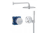 Shower set concealed Grohe Grohterm SmartControl Rainshower 310 SmartActive , Steel Szczotkowana