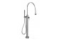 Freestanding bath mixer Gessi Goccia black mat