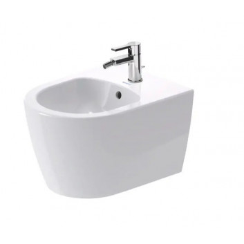 Bowl WC Duravit ME by Starck 37x48 cm hanging, bez kołnierza - white shine