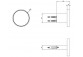 Hanger punktowy Gessi Origini Accessories - Finox Brushed Nickel