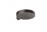 Shower head Gessi Origini regulowana, with coating antywapienną - Black Metal Brushed PVD