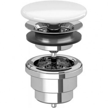 Korek umywalkowy Villeroy&Boch, chrome