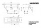 Bathtub Kaldewei Puro Set Wide Left, 170x75cm, model 668, white
