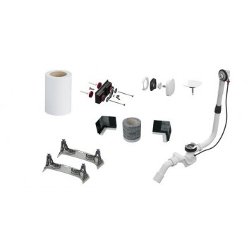 Set drain and overflow Kaldewei KA 4077 standardowy - chrome