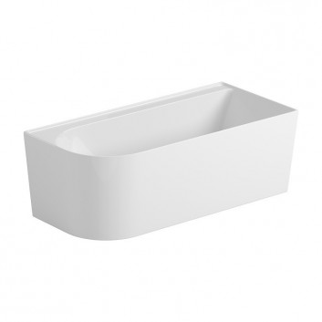  Corner bathtub Cersanit Sicilia, 170x100x45cm, acrylic, right, white