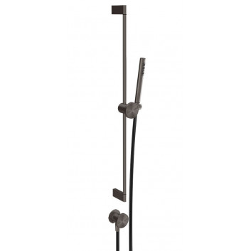 Shower rail Gessi Anello, z handshower 1-funkcyjną, wężem i przyłączem kątowym, chrome