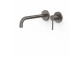Component wall mounted do podtynkowego korpusu baterii umywalkowe TRES STUDY, spout 237mm, white matt