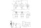 Bath tap Kohlman Axel Brushed Copper concealed + dowolna handshower SP - szczotkowana miedź