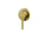 Shower mixer Kohlman Axel, concealed, 1 wyjście wody, gold shine