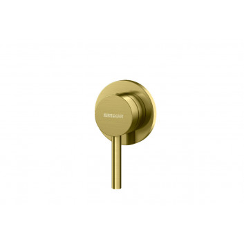Shower mixer Kohlman Axel, concealed, 1 wyjście wody, gold shine