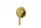 Shower mixer Kohlman Axel, concealed, 1 wyjście wody, gold shine