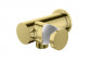 Przyłącze wody Kohlman, with handle shower, gold shine