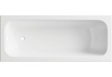 Bathtub rectangular Deante Prizma 180x75 cm, acrylic - white