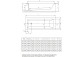 Bathtub rectangular Deante Prizma 140x70 cm, acrylic - white