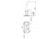 Washbasin faucet Kohlman Axel Brushed Copper concealed - szczotkowana miedź