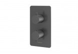 Thermostatic mixer bath-shower Kohlman Axel, concealed, 2 wyjścia wody, chrome