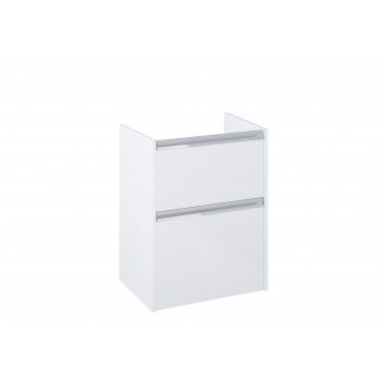 Cabinet bathroom Roca Ella 78,5 x 44,6 cm, with 2 drawers - white shine