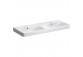 Washbasin Geberit Smyle Square 55x44 cm, z overflow, with hole na baterie, with coating KeraTect - white