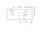 Washbasin, Geberit Acanto 60x42cm- White
